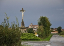 Entrée bourg lageon