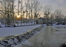 Chaussée neige